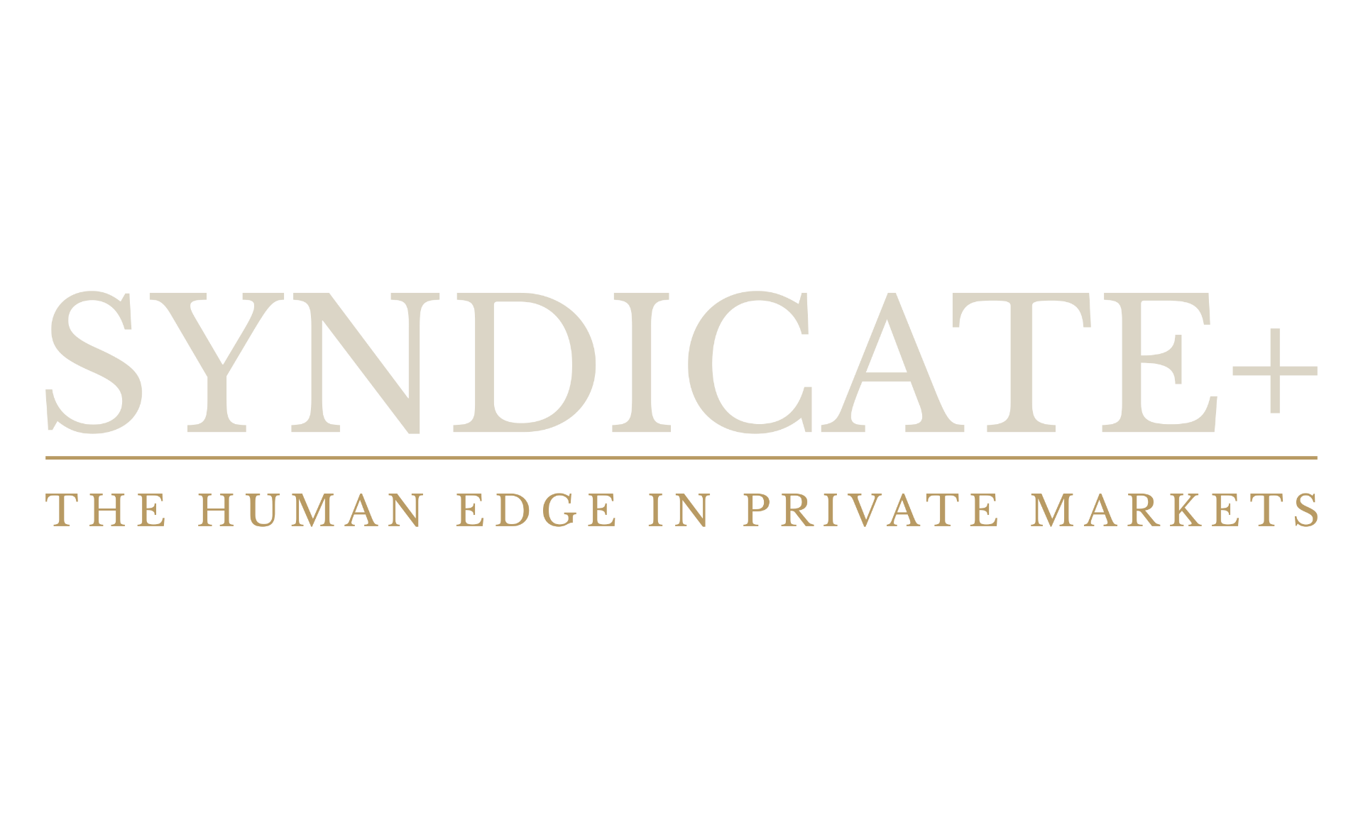 Syndicate+ — The Human Edge in Private Markets